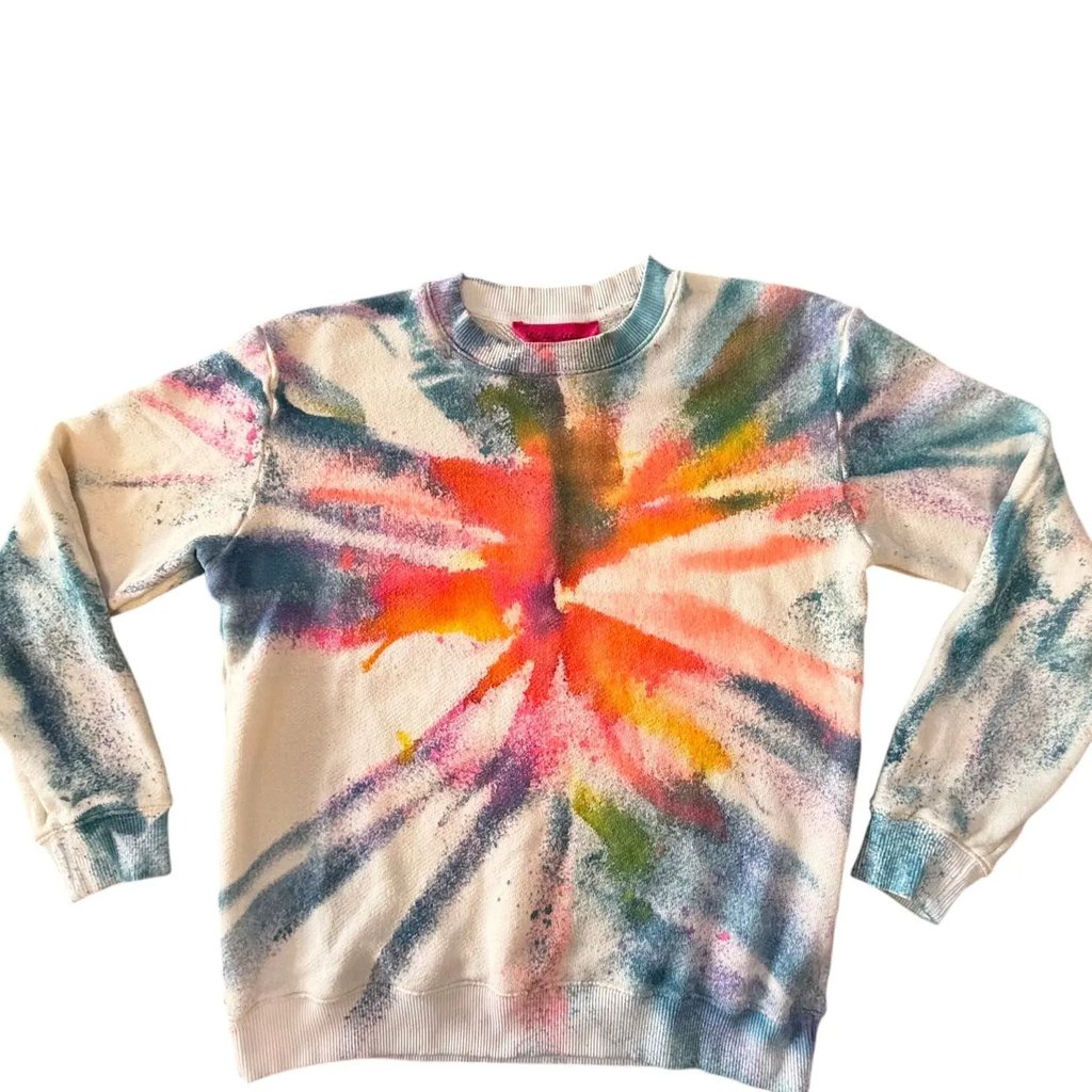 The Elder Statesman: Men's Spin Dyed Cotton/Cashmere Pull Xs, Men's