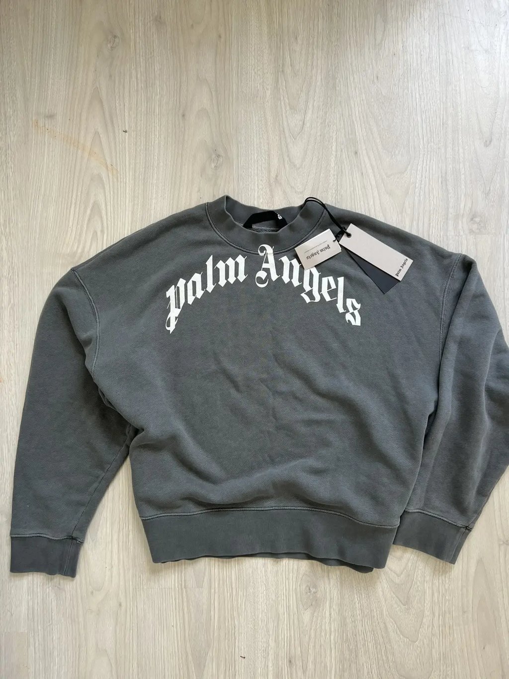 Palm Angels Grey Sweatshirt in Gray, Men's (Size Xl)