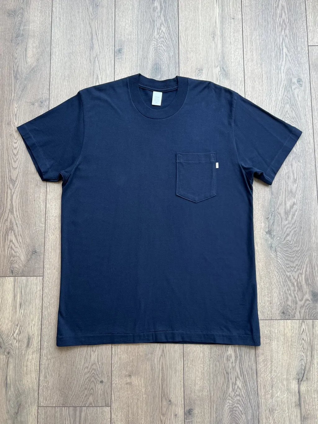 Jjjjound 90’s Blank Single Pocket T-Shirt Large in Blue, Men's
