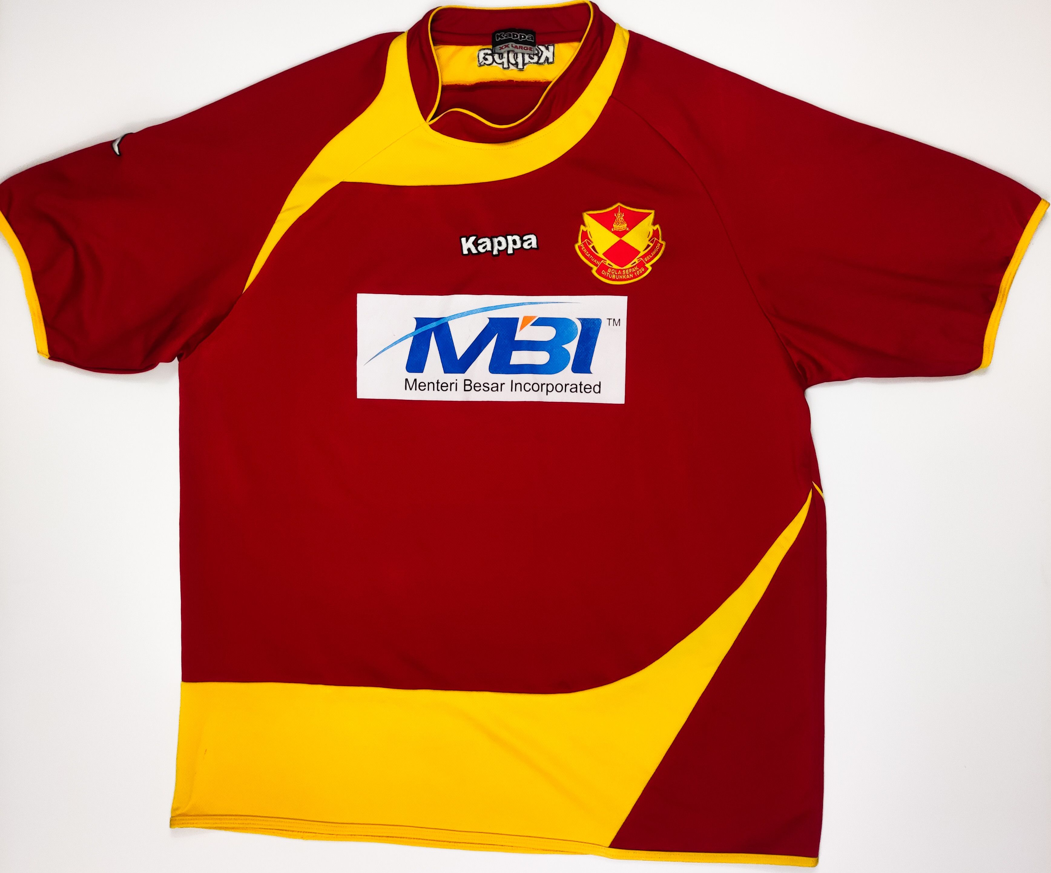 Selangor Fc Indonesia 2011 2012 Kappa Home Shirt Kit Jersey in Red, Men's (Size Large)