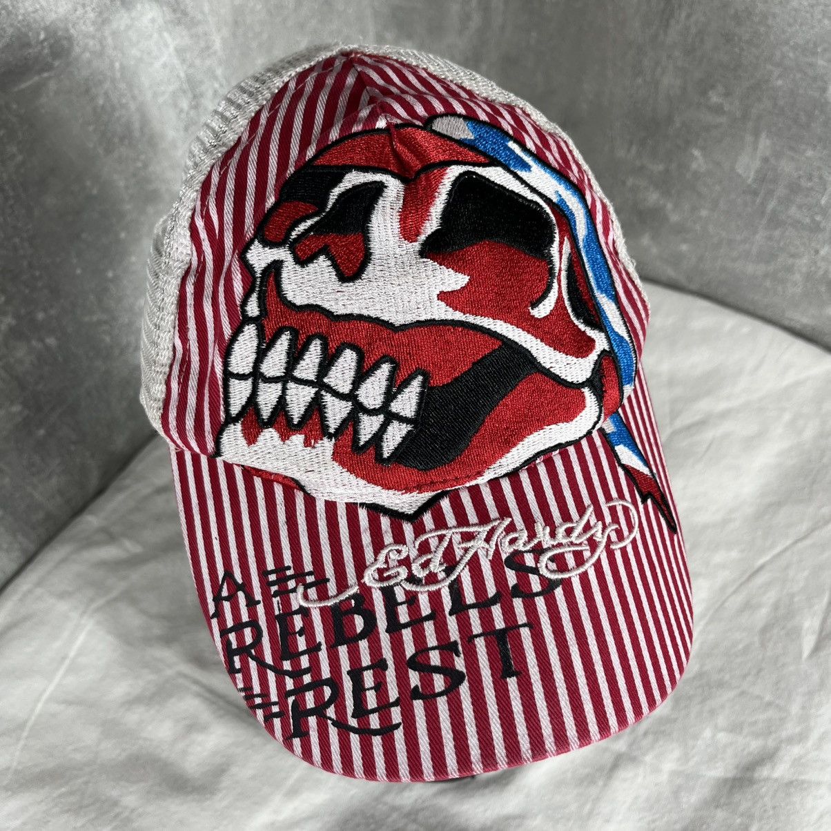 Ed Hardy Y2K Vintage Hat Cap Drip OG Usa Tattoo Wear Opium, Men's