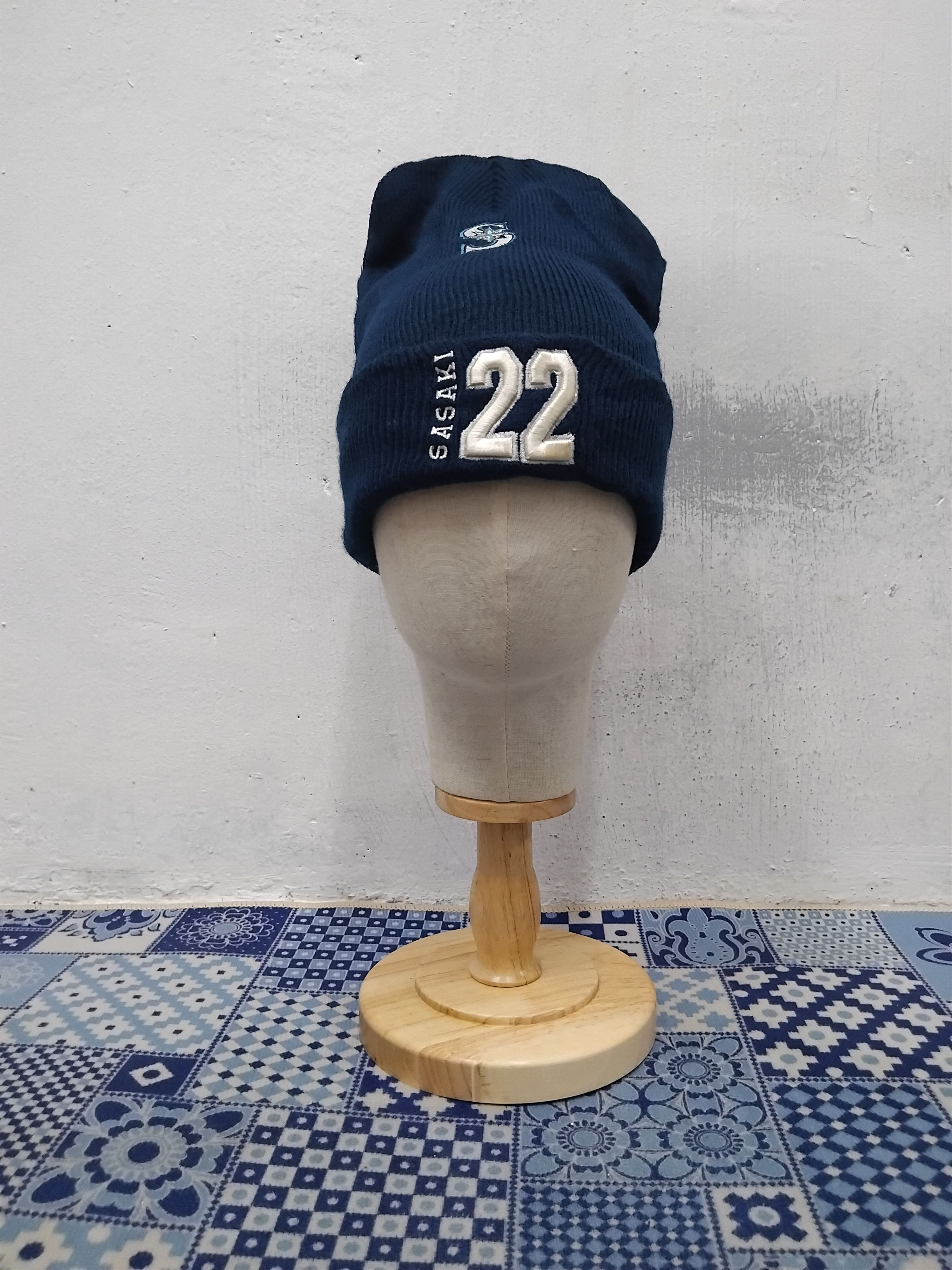Mlb Sasaki 22 Blue Colour Beanie Hat, Men's