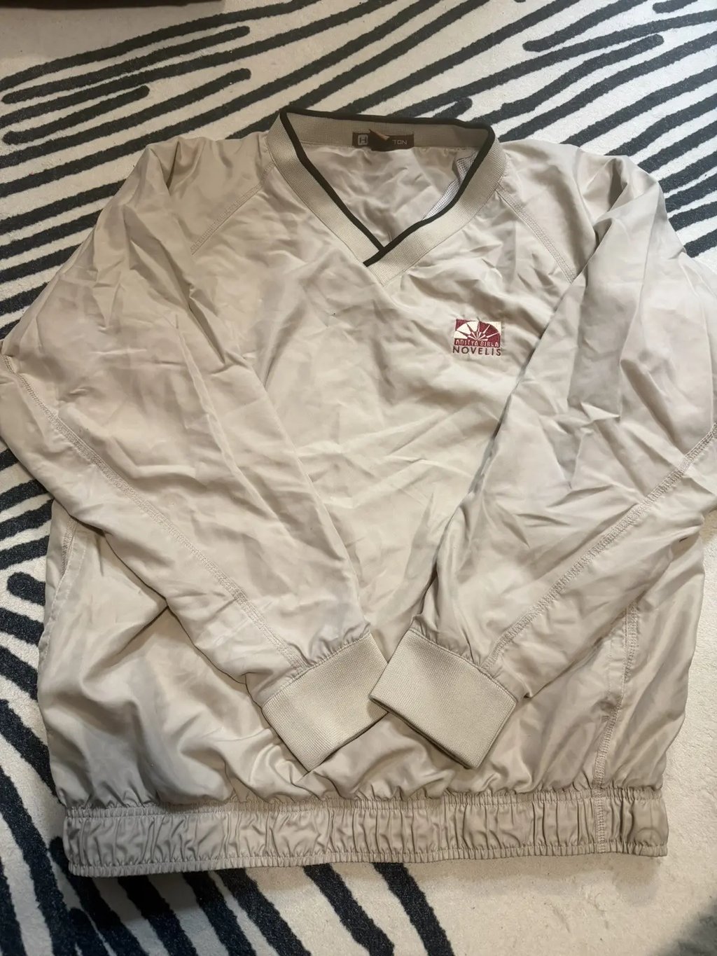 Vintage Sweater in Beige, Men's (Size L)