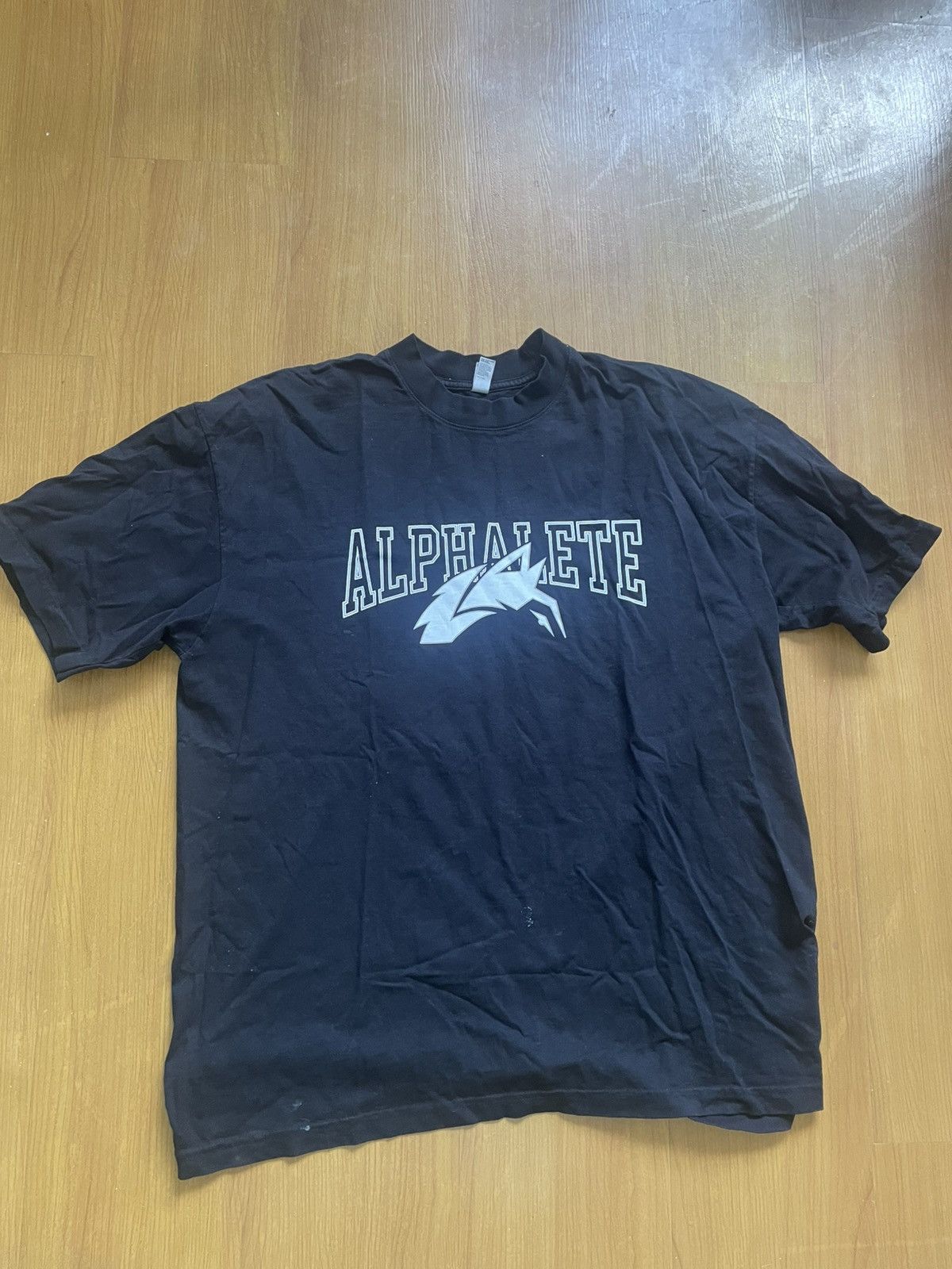 Los Angeles Apparel Black T Shirt, Men's (Size XL)