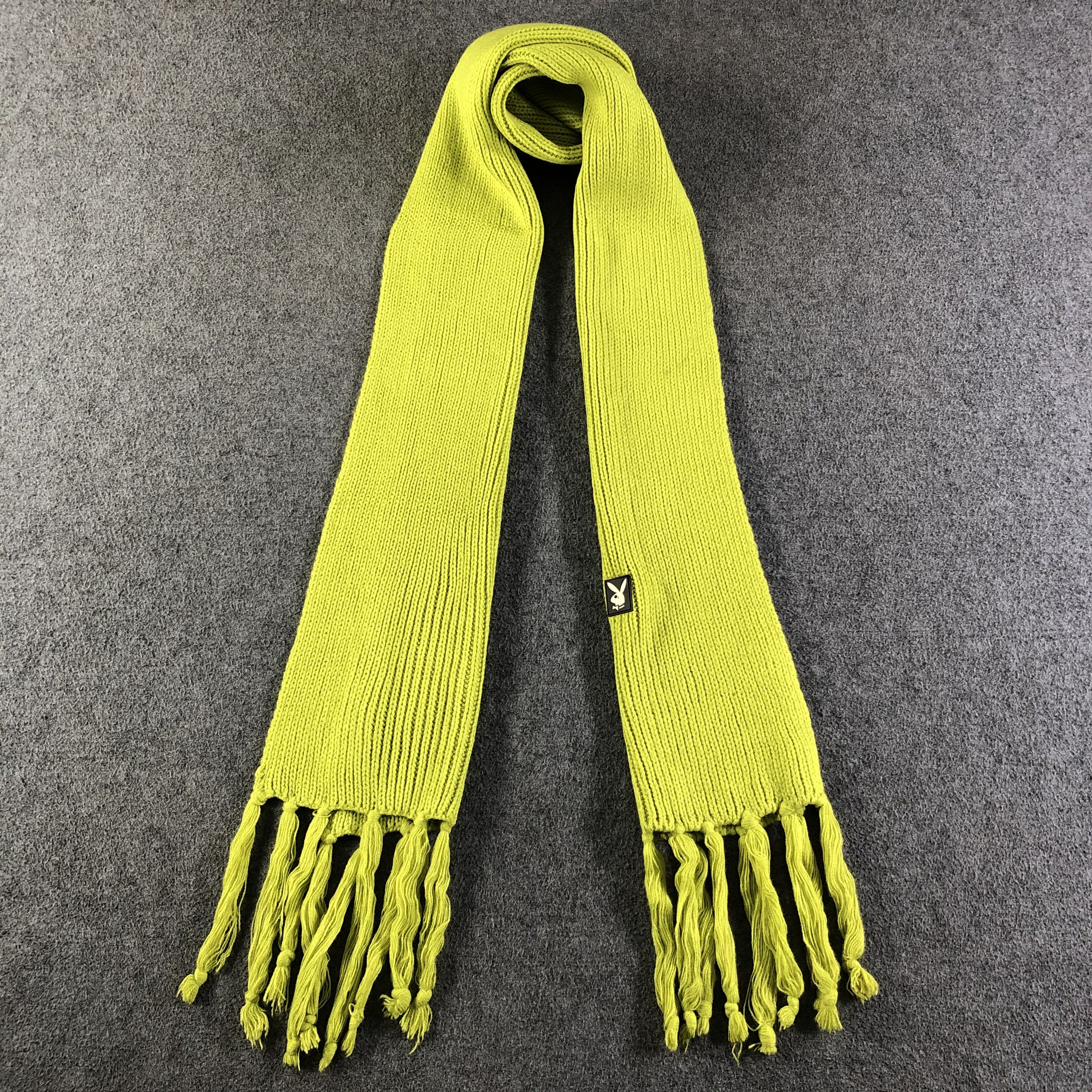 Playboy Scarf / Muffler / Neckwear P120 in Green, Men's