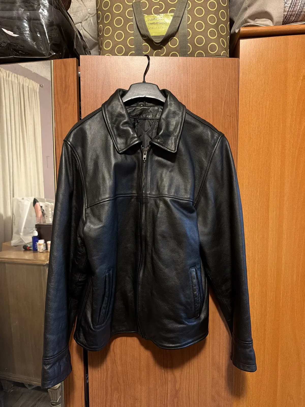 Mutimer Multimer Leather Jacket in Black, Men's (Size Medium)