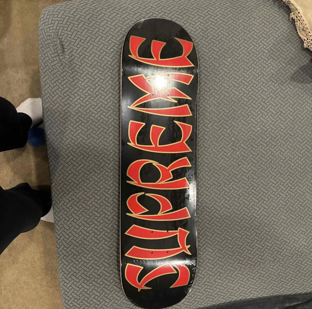 Supreme Skateboard Fw 26 Week 1 in Black, Men's