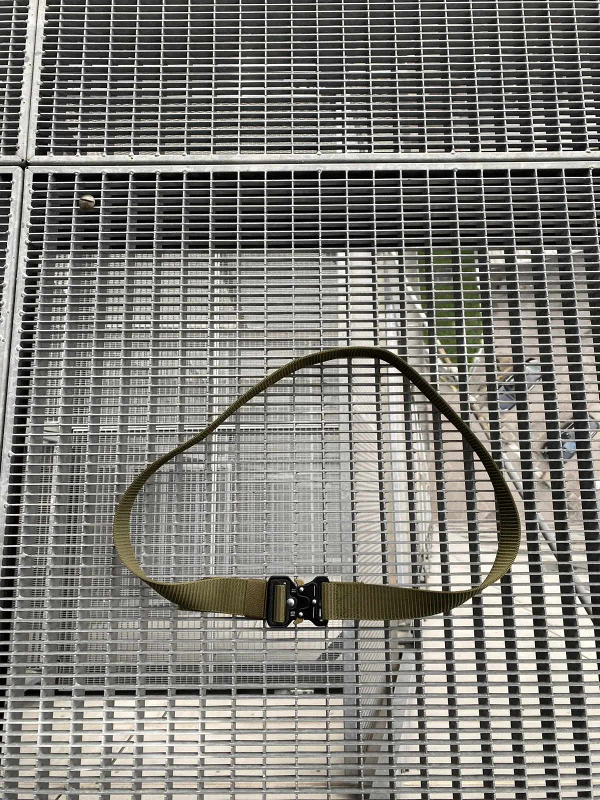 Mil Tec Military Type Streetwear Belt in Green, Men's