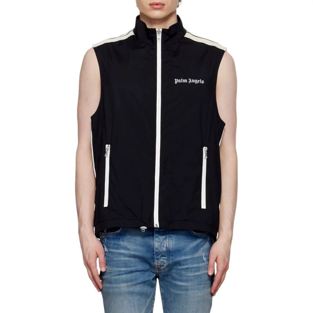 Classic Logo Lightweight Vest In Black 46 Medium 930, Men's