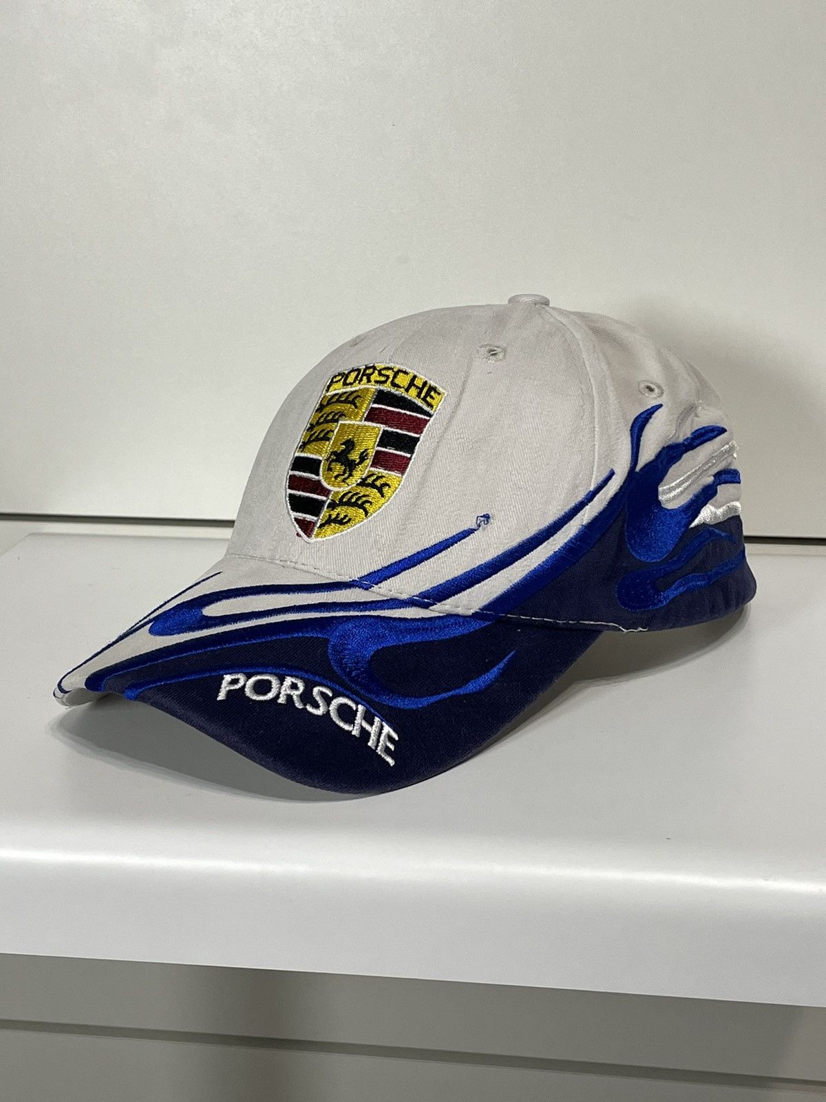 Porsche Design Vintage Porsche Cap Hat Racing F1 Aime Leon Dore Style in Grey, Men's