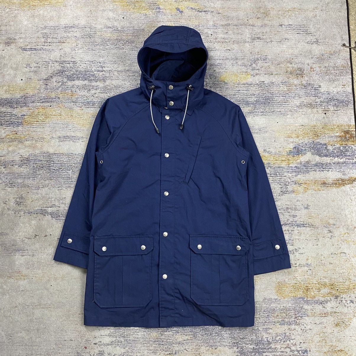 Battenwear Mountain Parka Jacket in Blue, Men's (Size Small)
