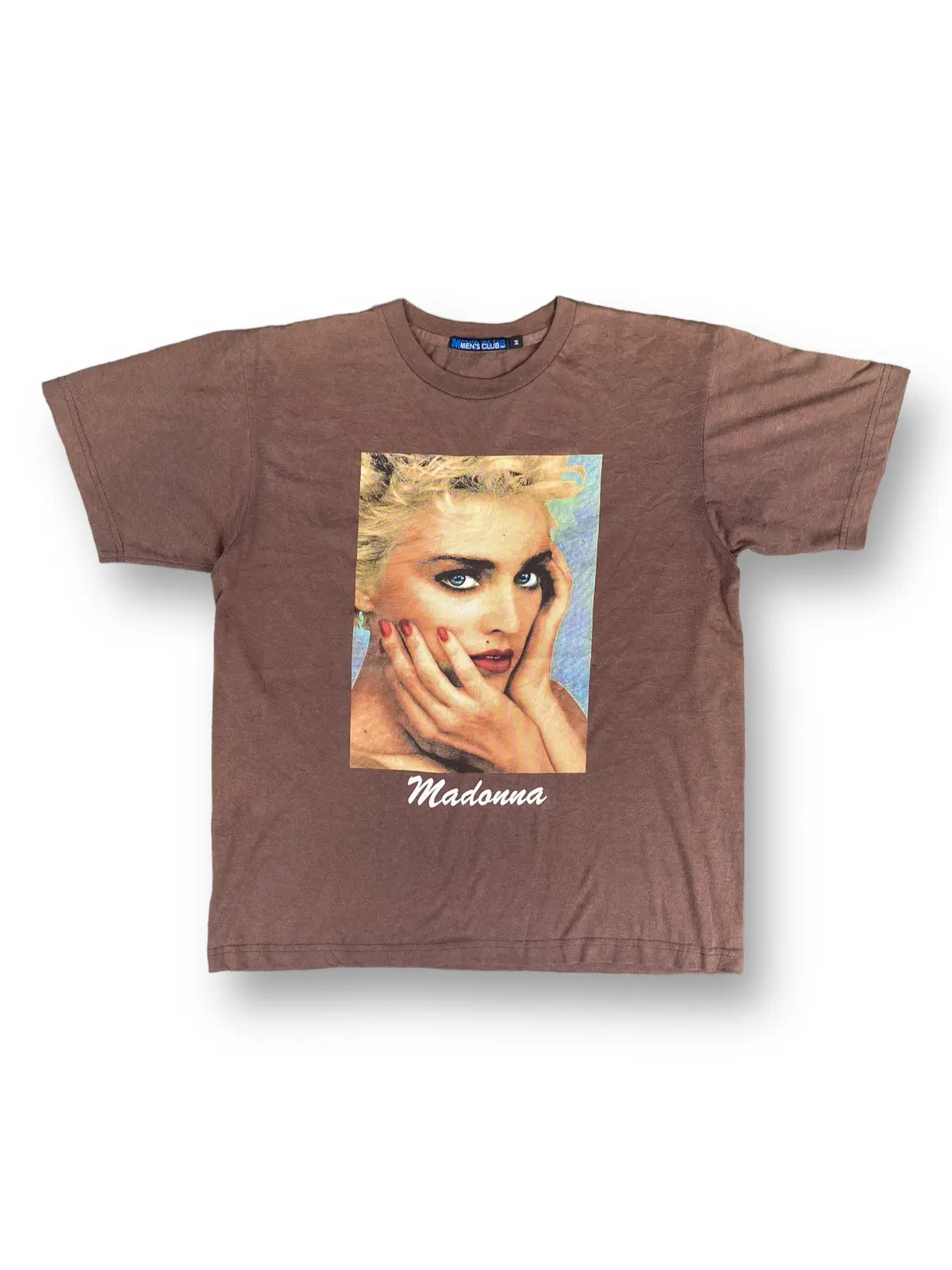 Band Tees Vintage Madonna Shirt. A11 in Brown, Men's (Size Medium)