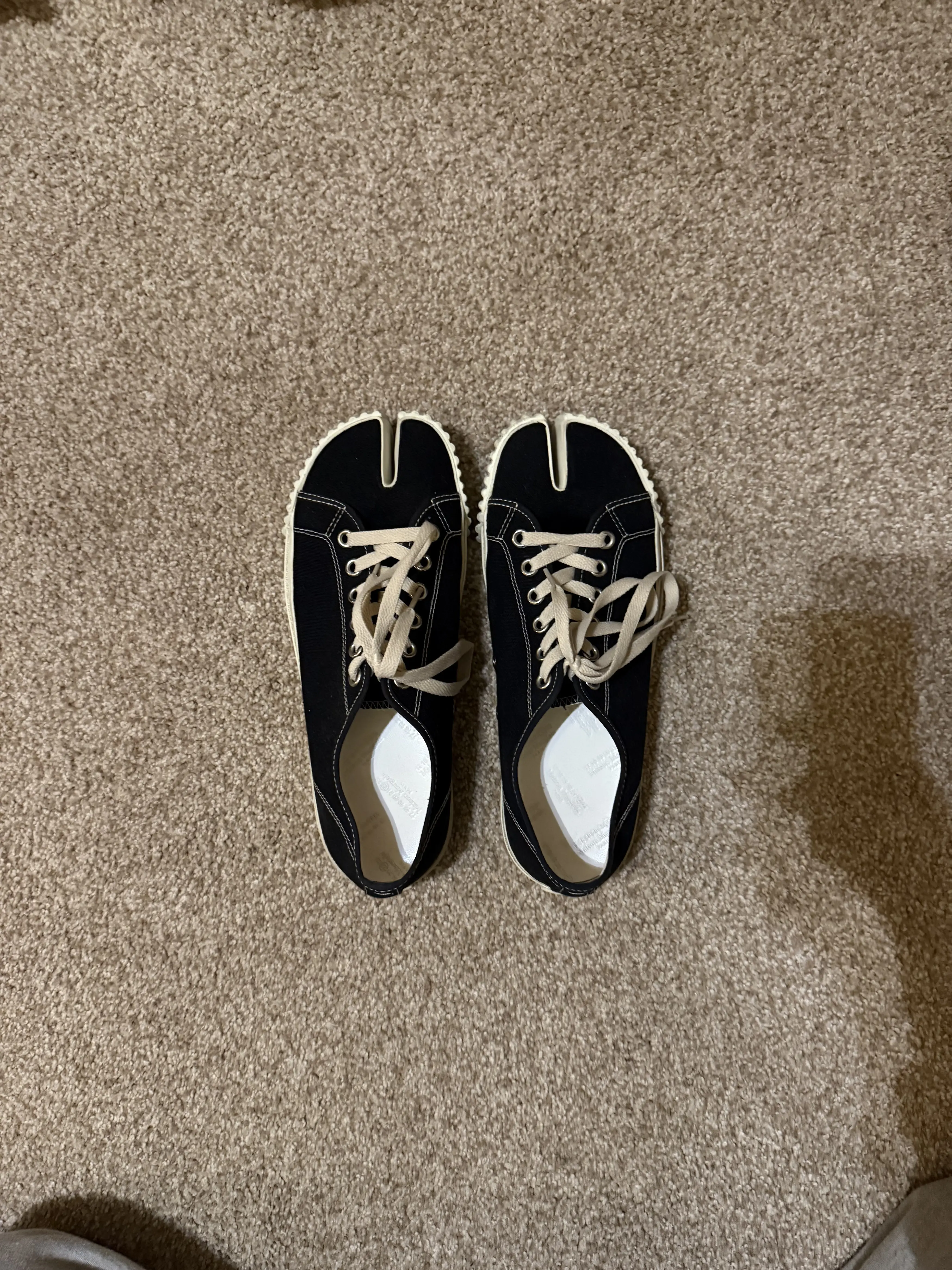 Maison Margiela Tabi Canvas Split Toe Sneakers, Men's (Size 8)