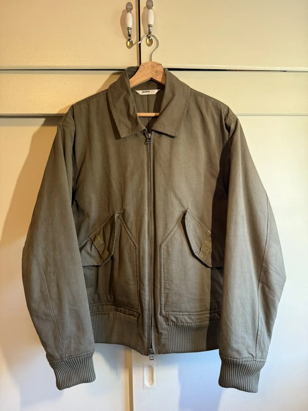 3sixteen Cwu Flight Jacket in Green, Men's