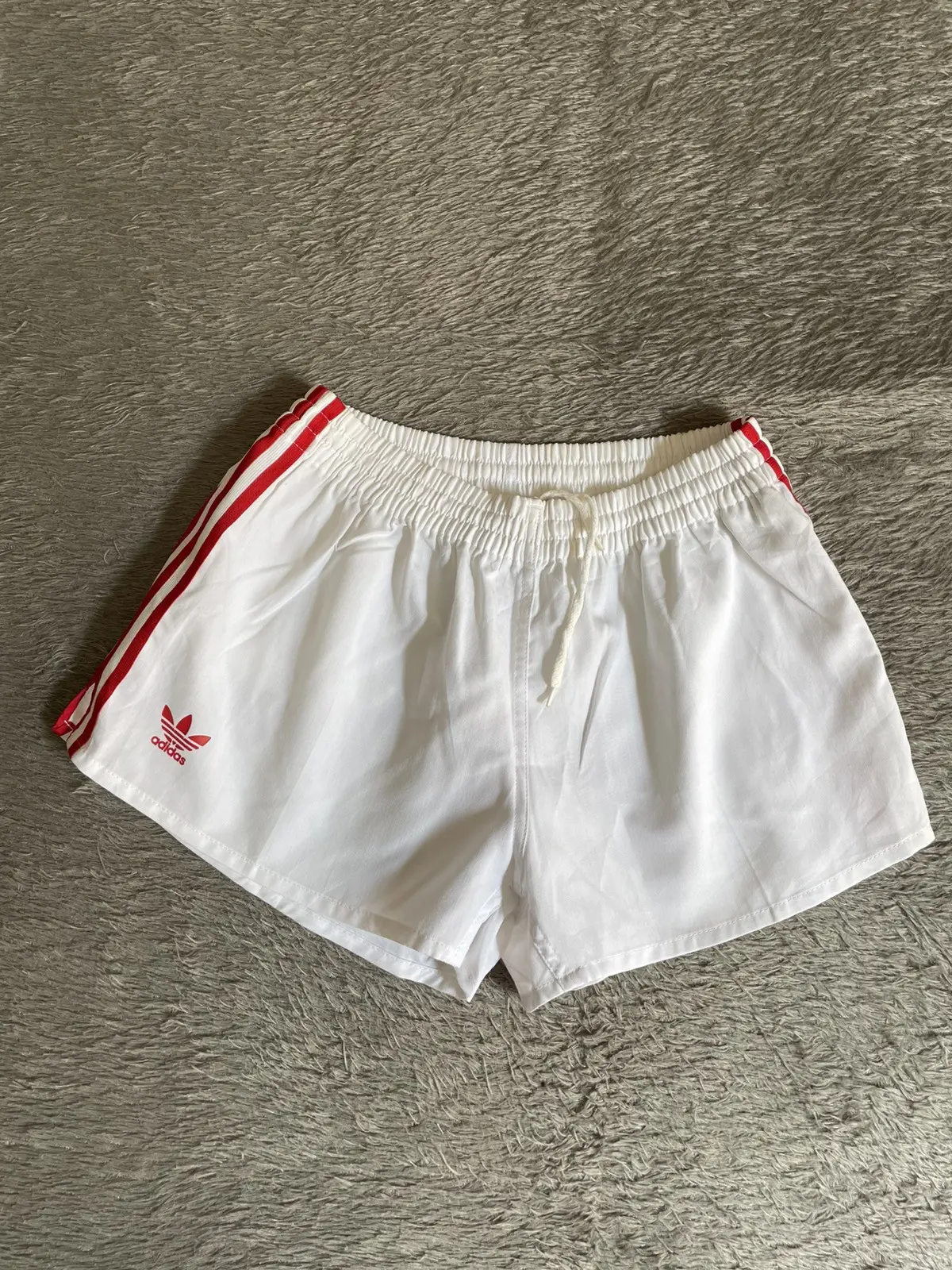 Adidas Vintage Descente Shortspants Tennis 80’S in White, Men's (Size 30)