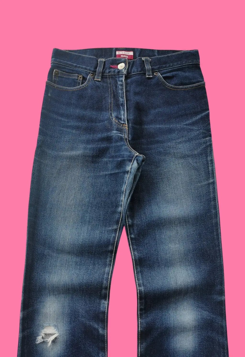 Iconic Vintage Paul Smith Jeans in Blue, Women's (Size 27)
