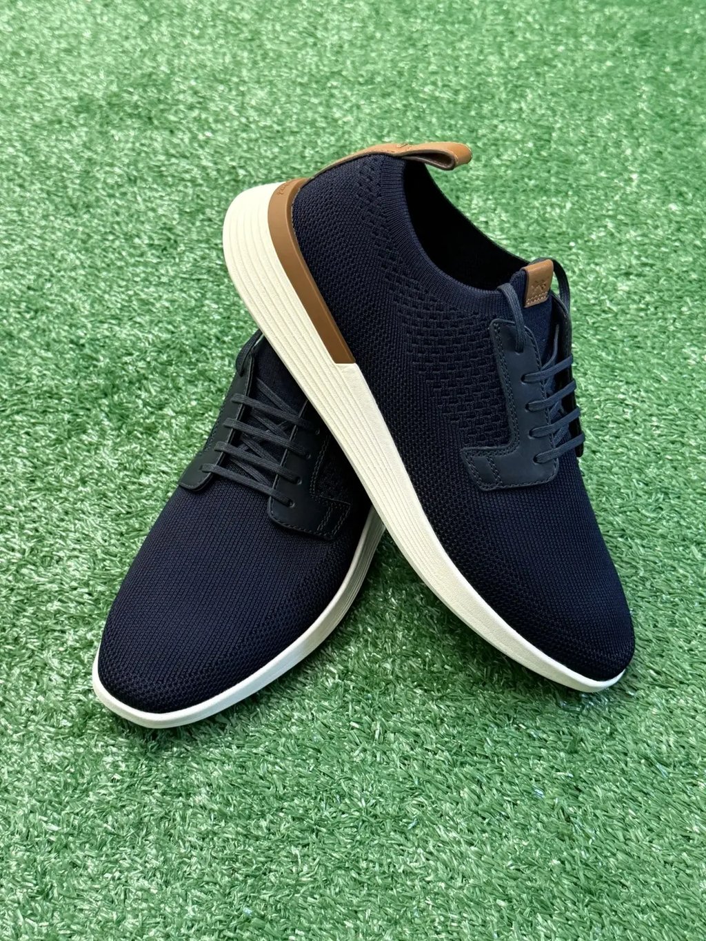 Wolf & Shepherd Swiftknit Sneakers – Navy/White – in Blue, Men's (Size 6)
