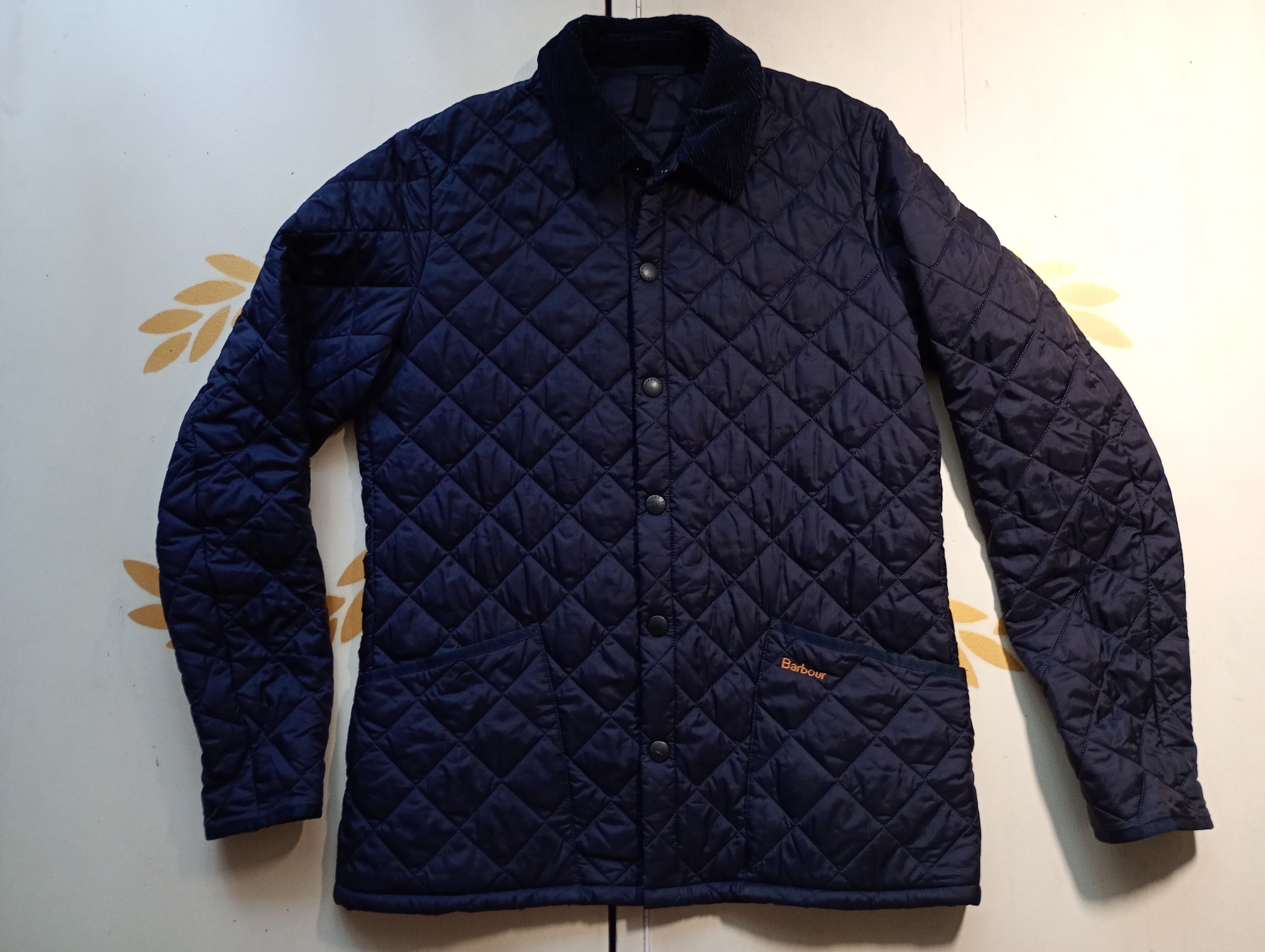 Barbour Heritage Liddesdale Jacket in Blue, Men's (Size Medium)
