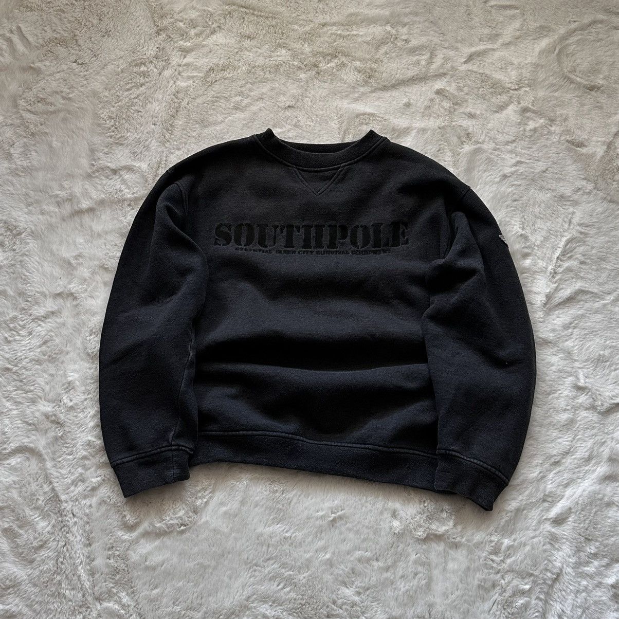 Crewneck Southpole Vintage Jnco in Grey, Men's (Size Medium)
