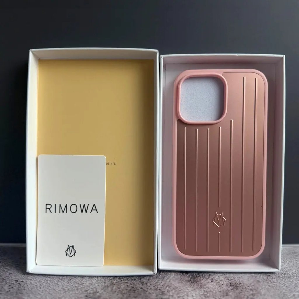 Rimowa Aluminum Metal Iphone 16 Pro Case Style In Pink, Men's