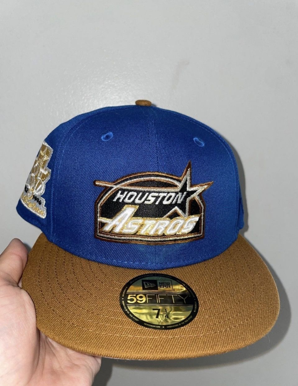 New Era Hat Club Noho Exclusive Frosty Preme Houston Astros 35Th Ann in Blue, Men's