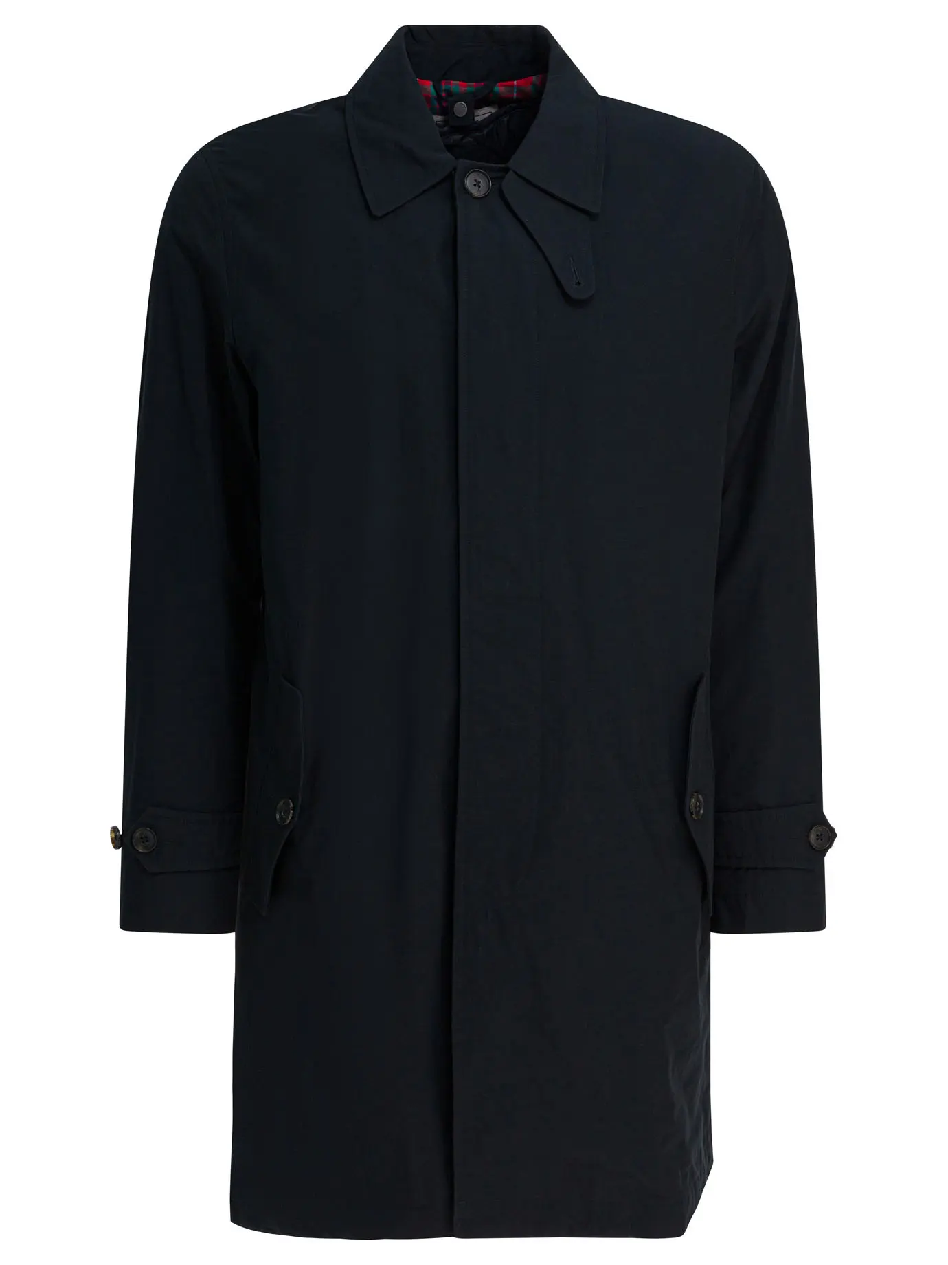 Baracuta G10 Detachable Trench Coat in Blue, Men's (Size Small)