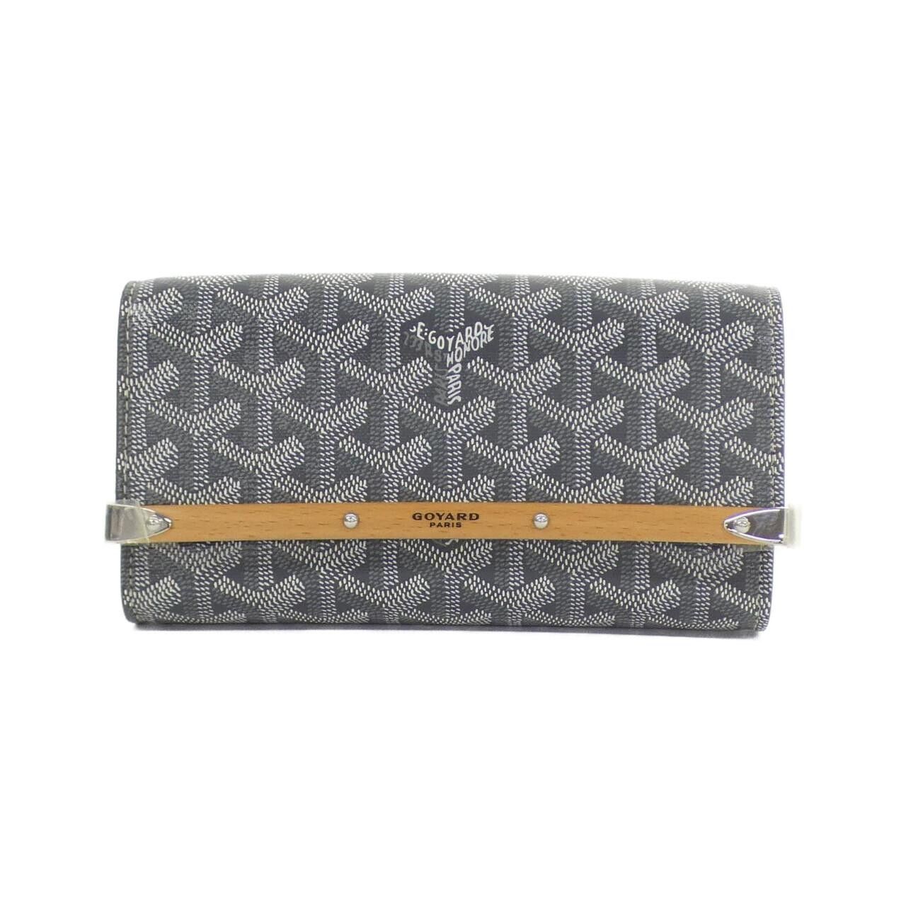 Goyard Goyard Monte Carlo Mini Coated Canvas Waist Bag Canvas Belt Bag in Grey, Men's