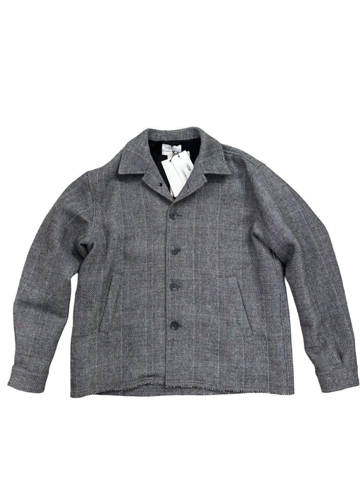 1250$ John Elliott Hemi Short Coat/john Elliot Wool Coat in Grey, Men's (Size Medium)