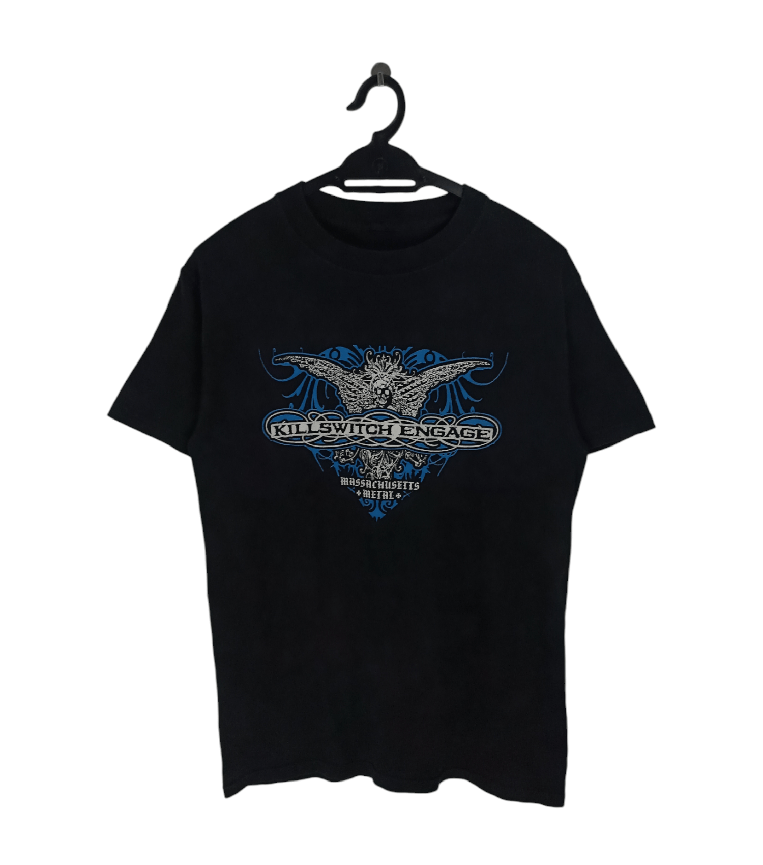 Band Tees Vintage Y2K Killswitch Engage Ma Metal Metalcore Tee in Black, Men's (Size Small)