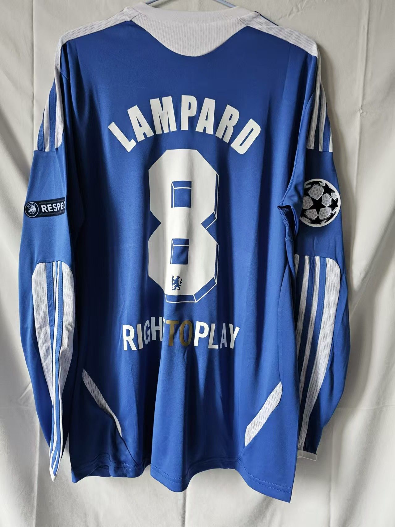 Chelsea Soccer 2012 Chelsea 8 Lampard Jersey Home in Blue, Men's (Size XL)
