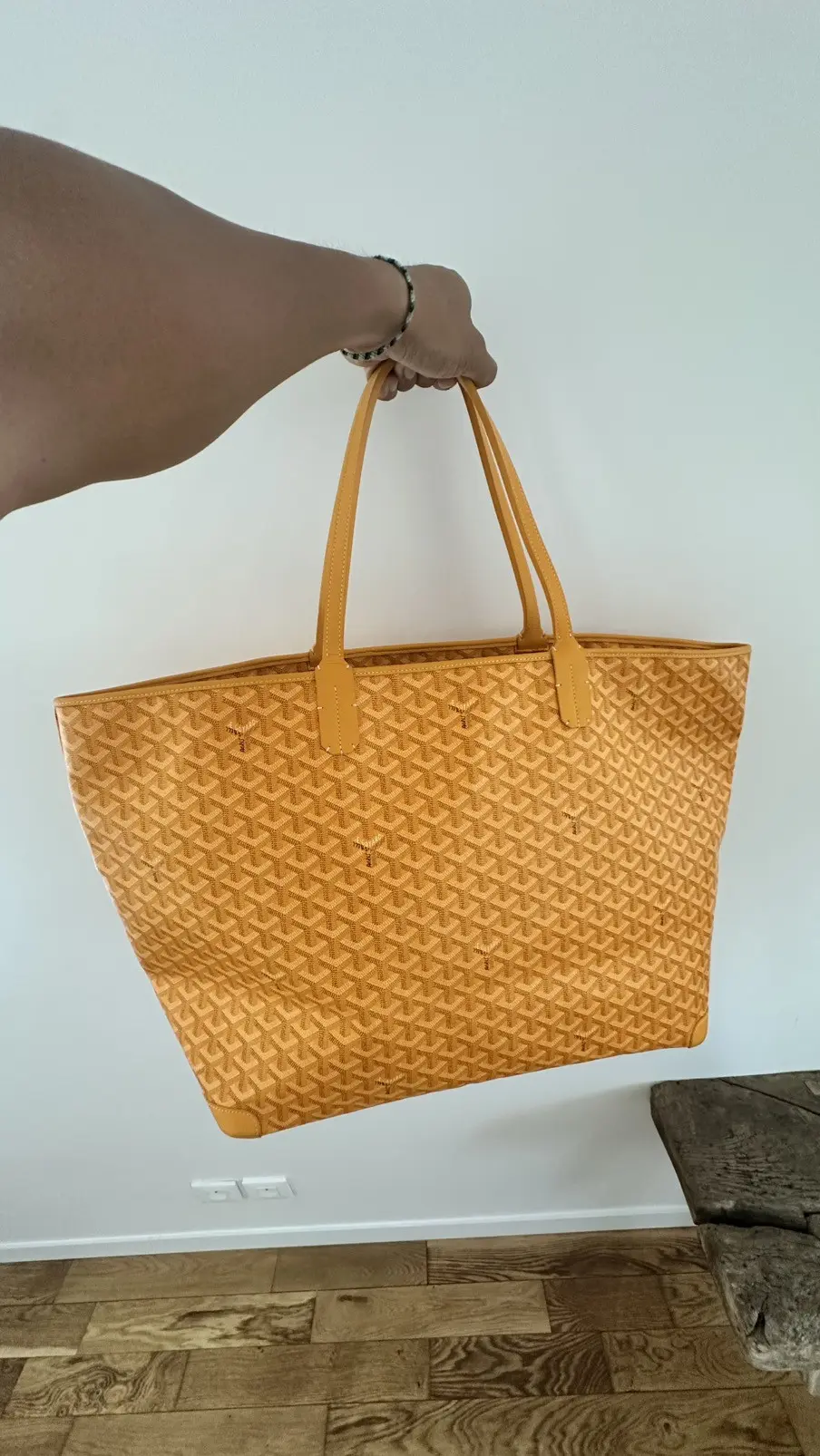Goyard Artois Yellow Bag Gm, Men's