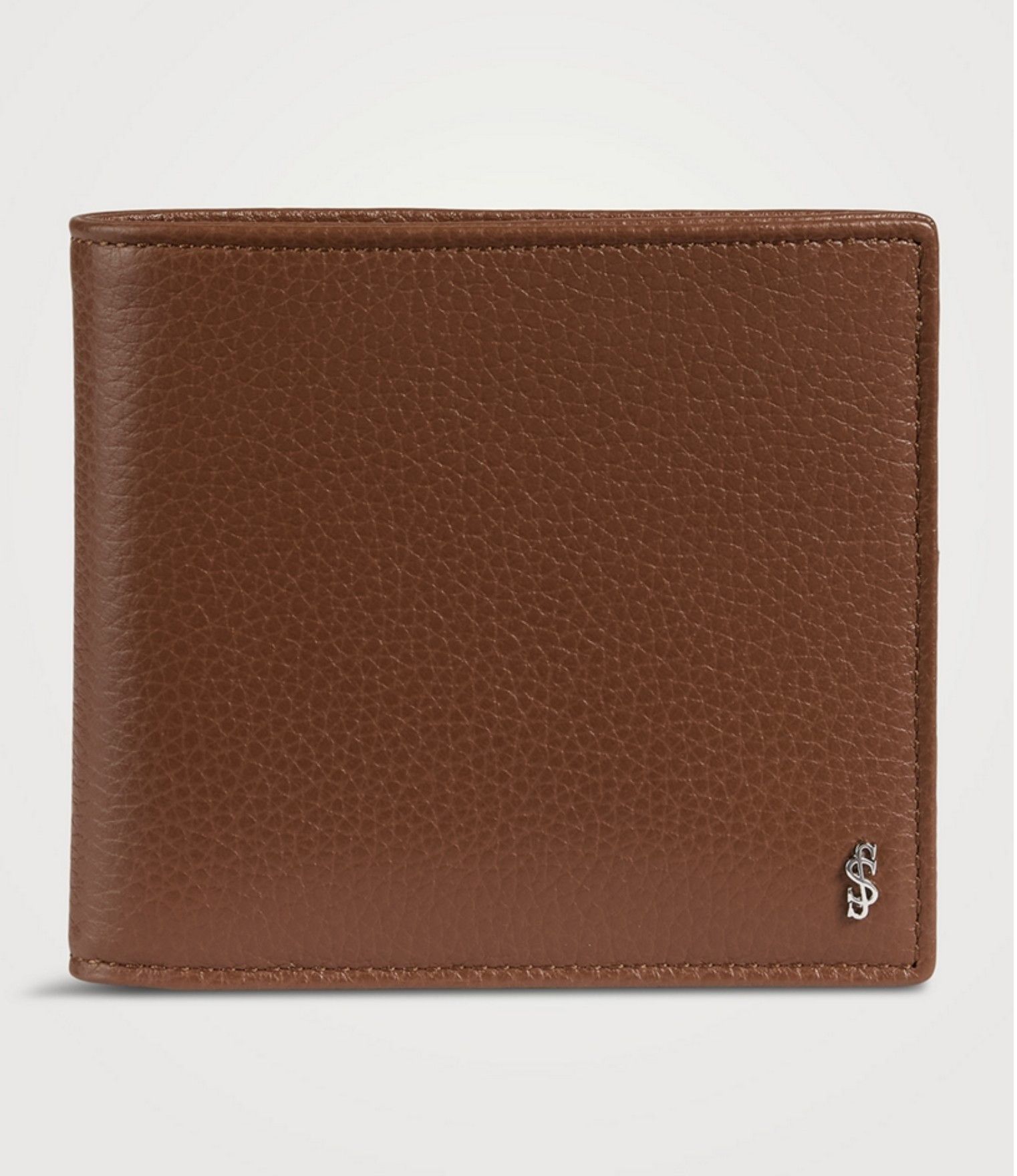 Serapian Milano Serapian Cachemire Leather Billfold Wallet in Brown, Men's