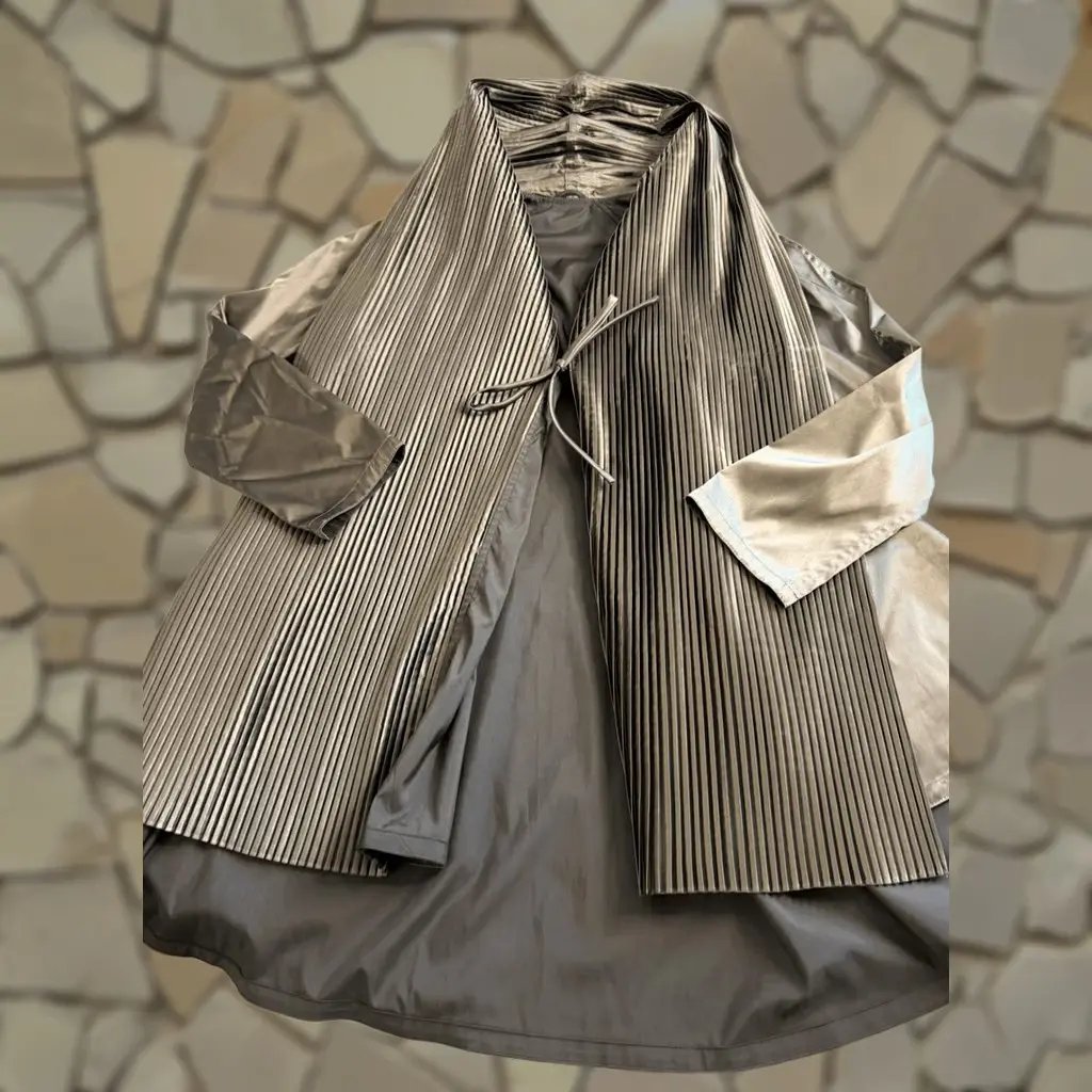 Mycra Pac Jacket Women Size S Grey Reversible Rain Coat Iridescent New in Gray, Women's