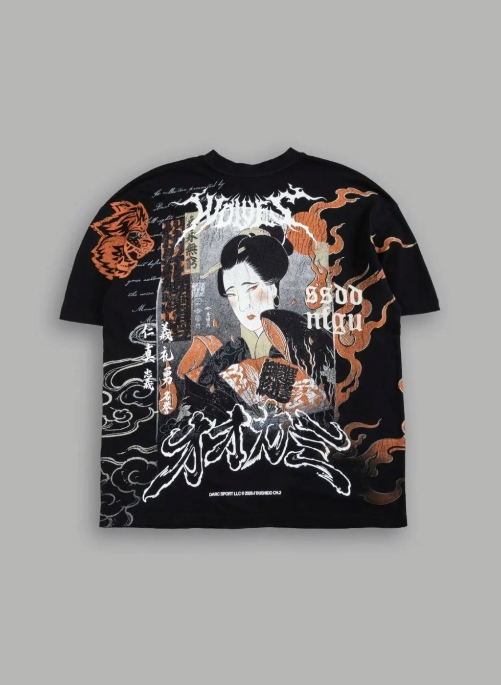 Darc Sport Bushido Ch. 2 "Side-By-Side" Samurai Tee in Black, Men's (Size L)