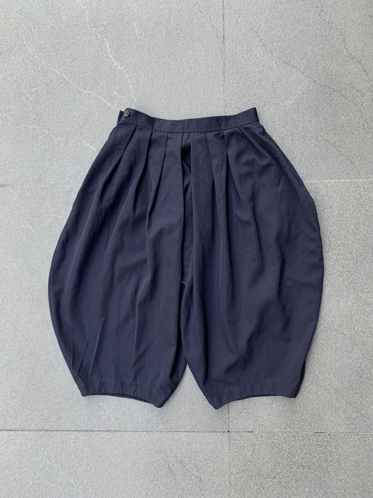 Comme Des Garcons Cdg Balloon Pleated Pants in Blue, Men's (Size 29)