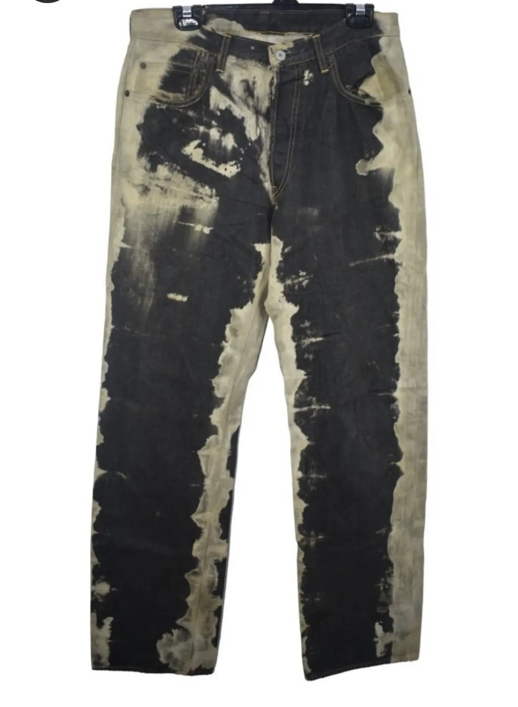 Vintage Design Blue Blue Japan Asic Wash Denim, Men's (Size 32)