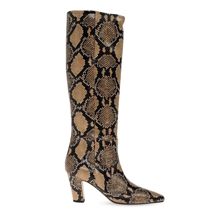 Aeyde Silva Hazelnut 80mm Heeled Boots Wome, Women's (Size 11)
