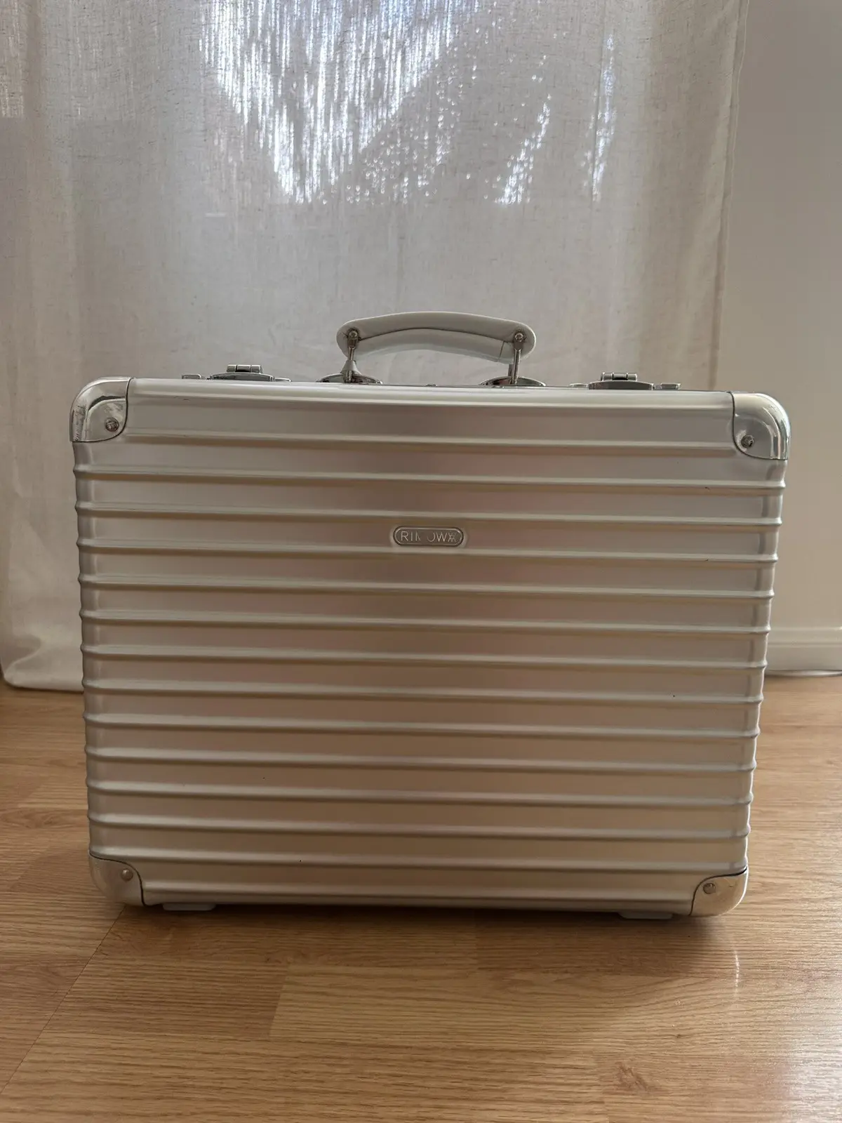 Rimowa X Daniel Arsham Briefcase in Grey, Men's
