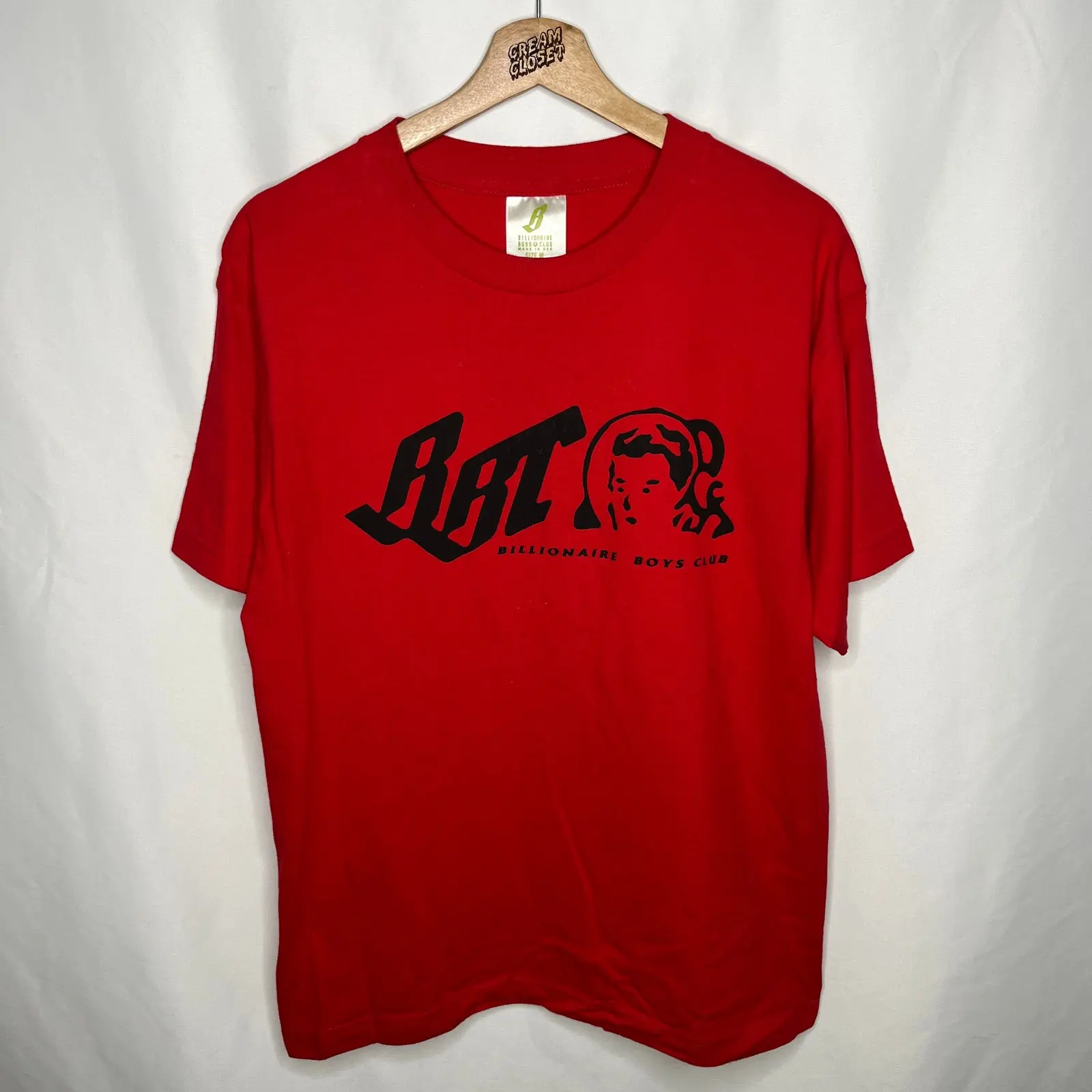 OG Billionaire Boys Club Bbc Pharrell Arc Logo Tee M in Red, Men's (Size Medium)