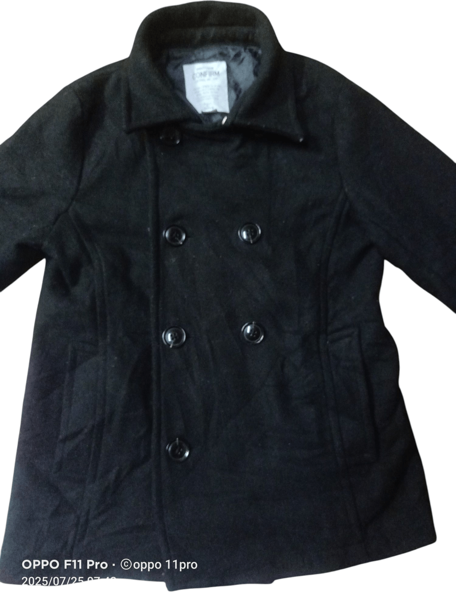 If Six Was Nine Confirm Melton Product By Japan Men Wool Jacket in Black (Size Medium)