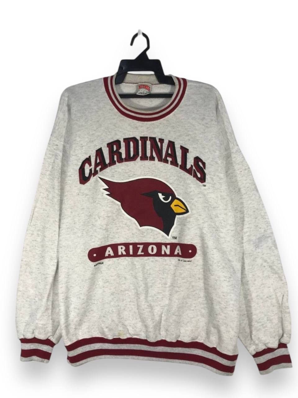 Vintage 1993 Cardianal Arizona American Football Team Nfl in Grey, Men's (Size XL)