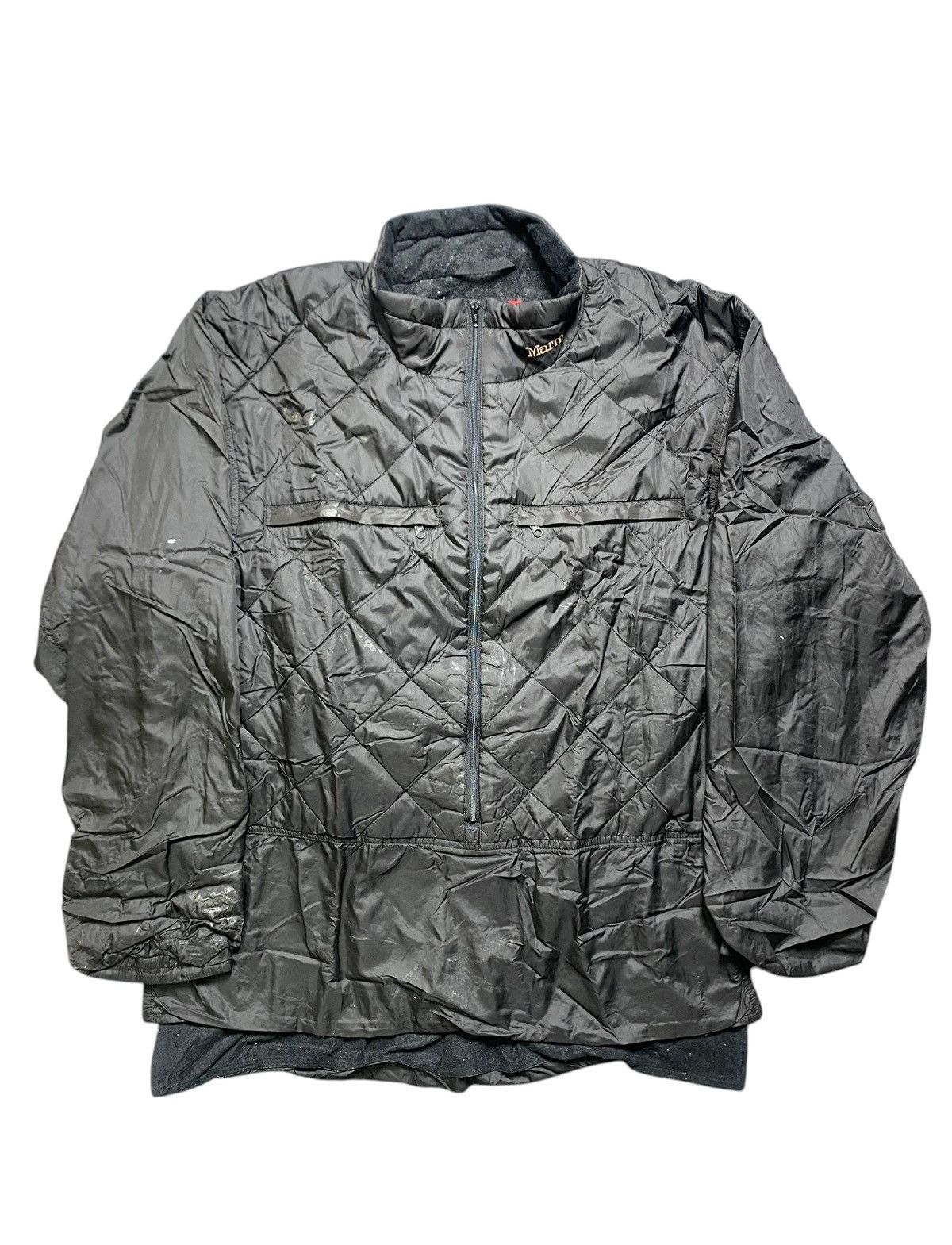 Vintage Marmot Puffer Jacket Outdoor in Black, Men's (Size XL)