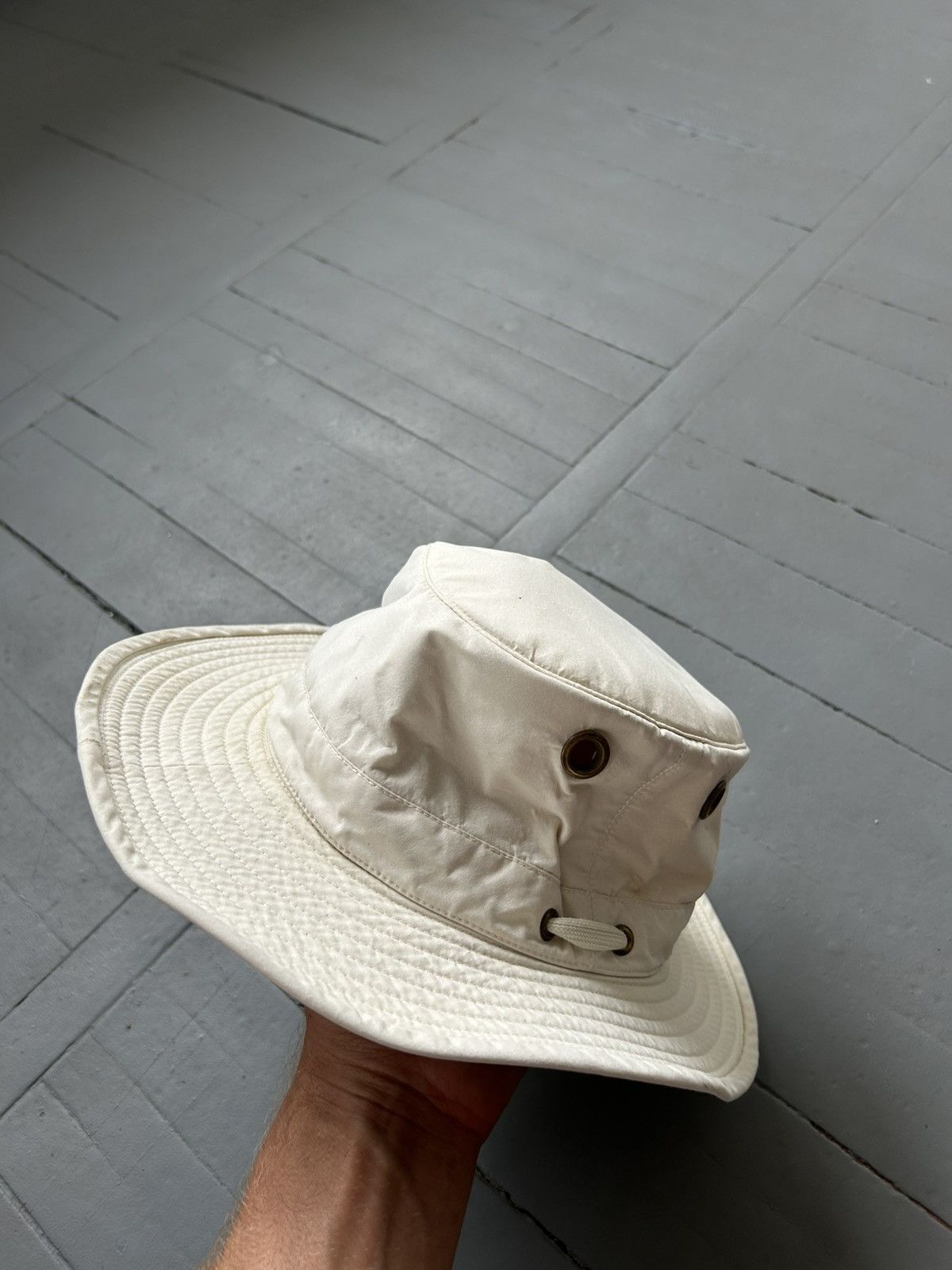 The Tilley Hat Panama in White, Men's