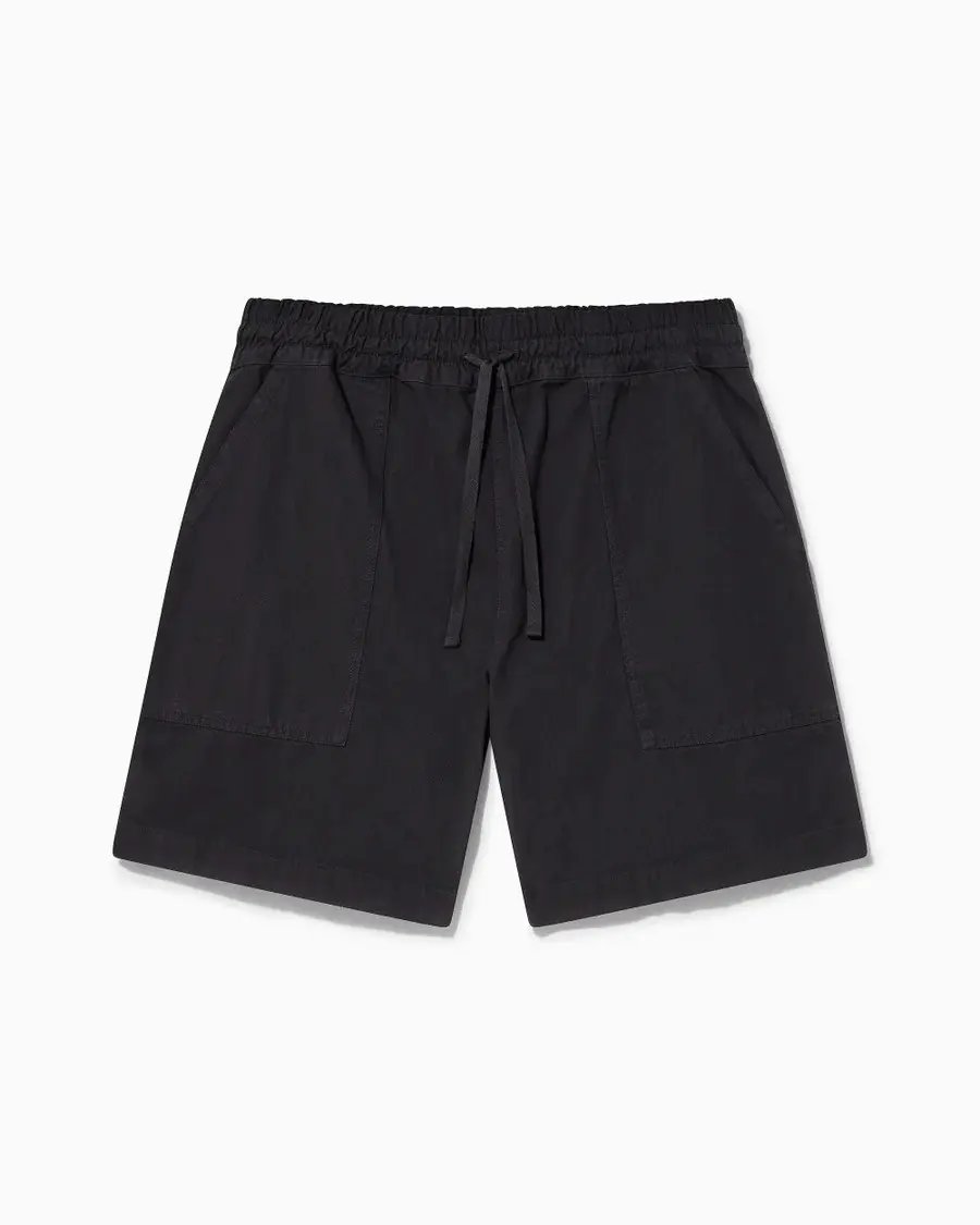 Ronning Everyday Fatigue Herringbone Shorts Washed Black, Men's (Size 32)