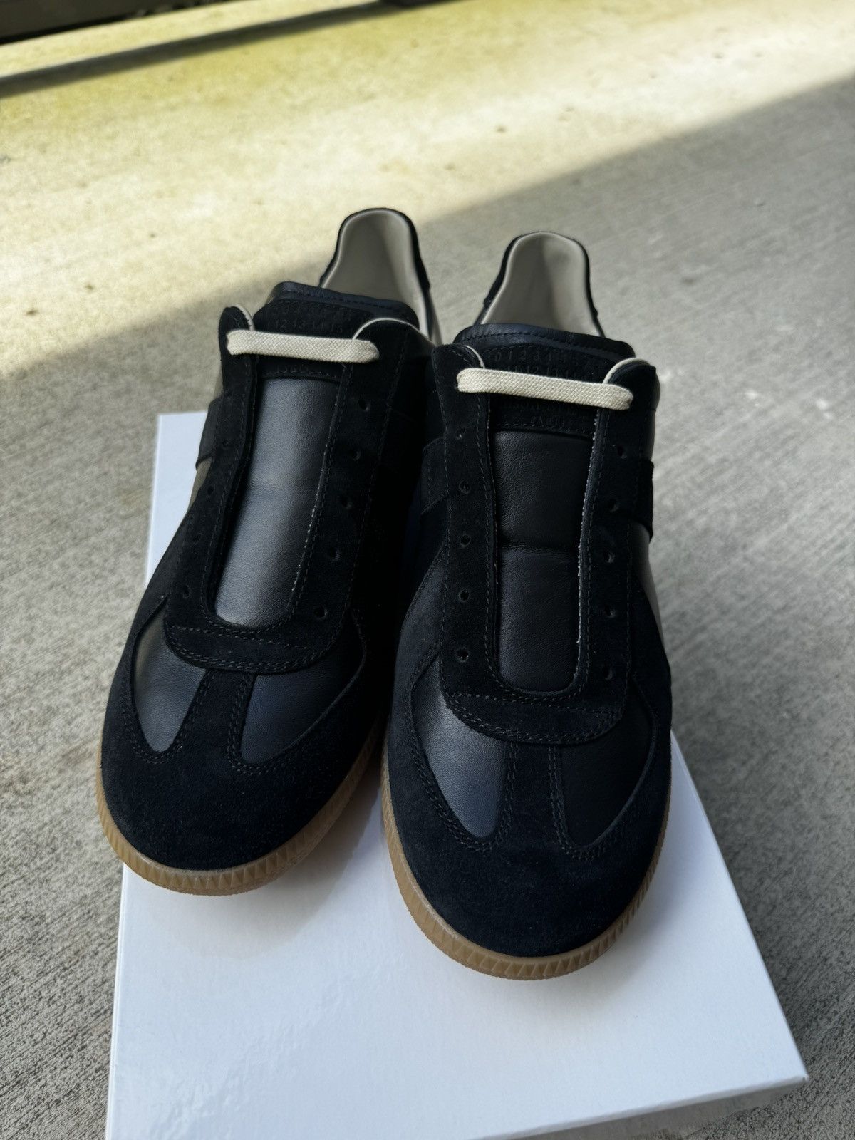 Maison Margiela Replica Shoes in Black, Men's (Size 11)