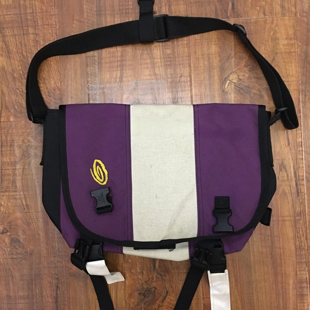 Vintage Timbuk2 Purple Messenger Bag, Men's