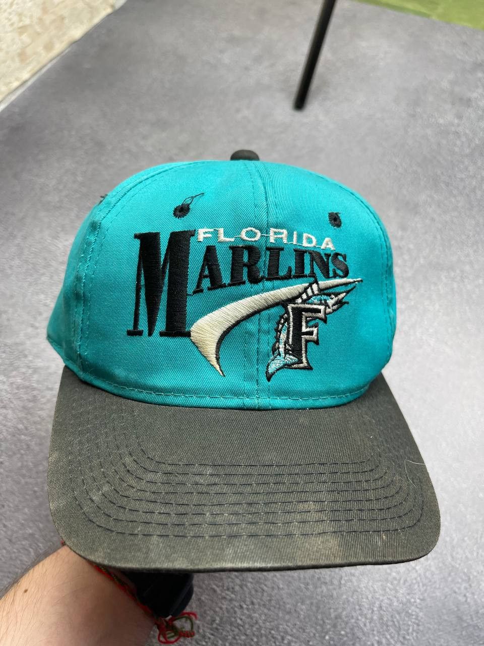 Mlb Florida Marlins Vintage Cap, Men's