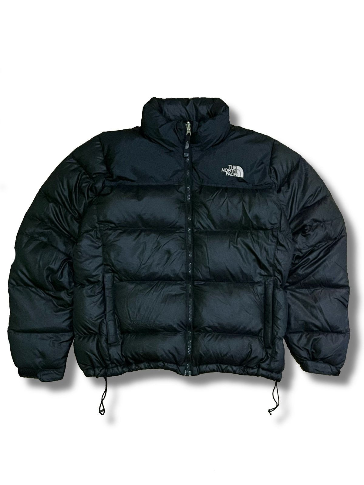 Vintage Retro The North Face Nuptse 700 Down Jacket Gorpcore in Black, Men's (Size Medium)