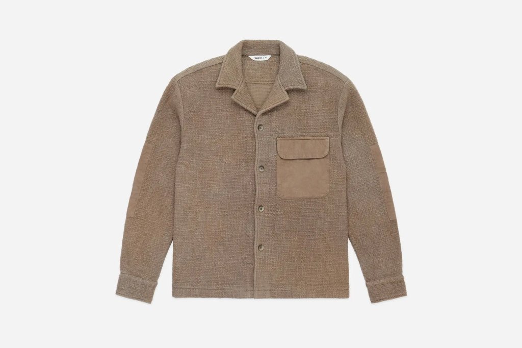 3sixteen Field Shirt Moonrock Slub Medium New, Men's