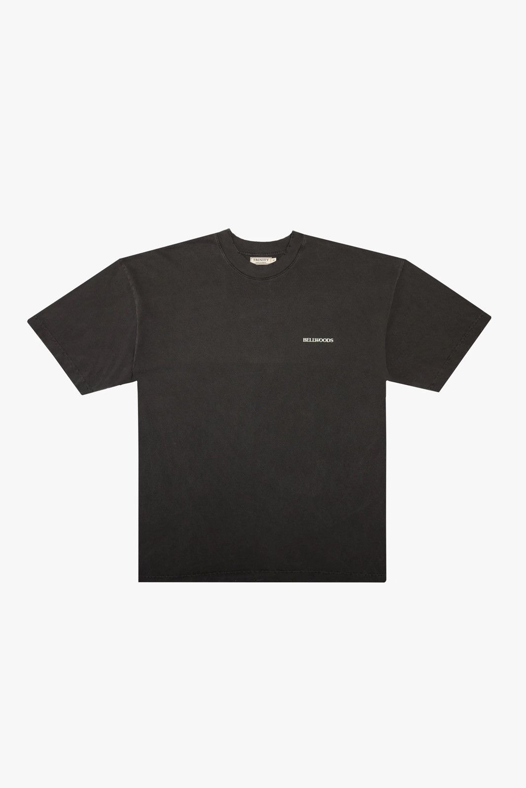 Trinity The Label Trinity ‘Distressed Basic Tees’ Vintage Black, Men's (Size Large)